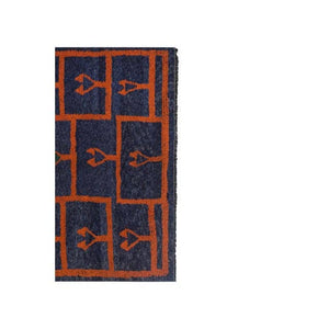 Vintage Turkish Shaggy Rug 6' x 6'2''
