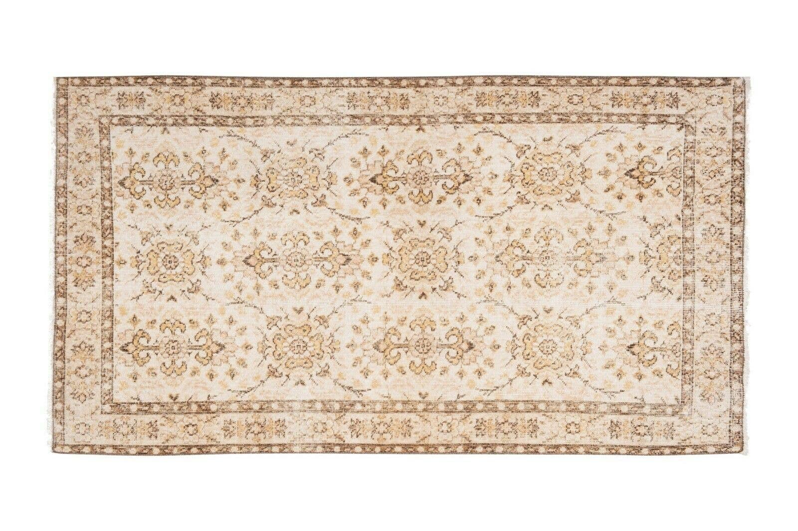 Vintage Turkish Rug 3'10'' x 6'11''