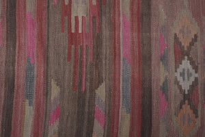 Vintage Turkish Kilim Runner 2'6'' x 20'11''