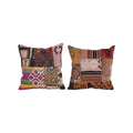 Kilim Patchwork Pillow Cover Set of 2 | 20'' x 20''