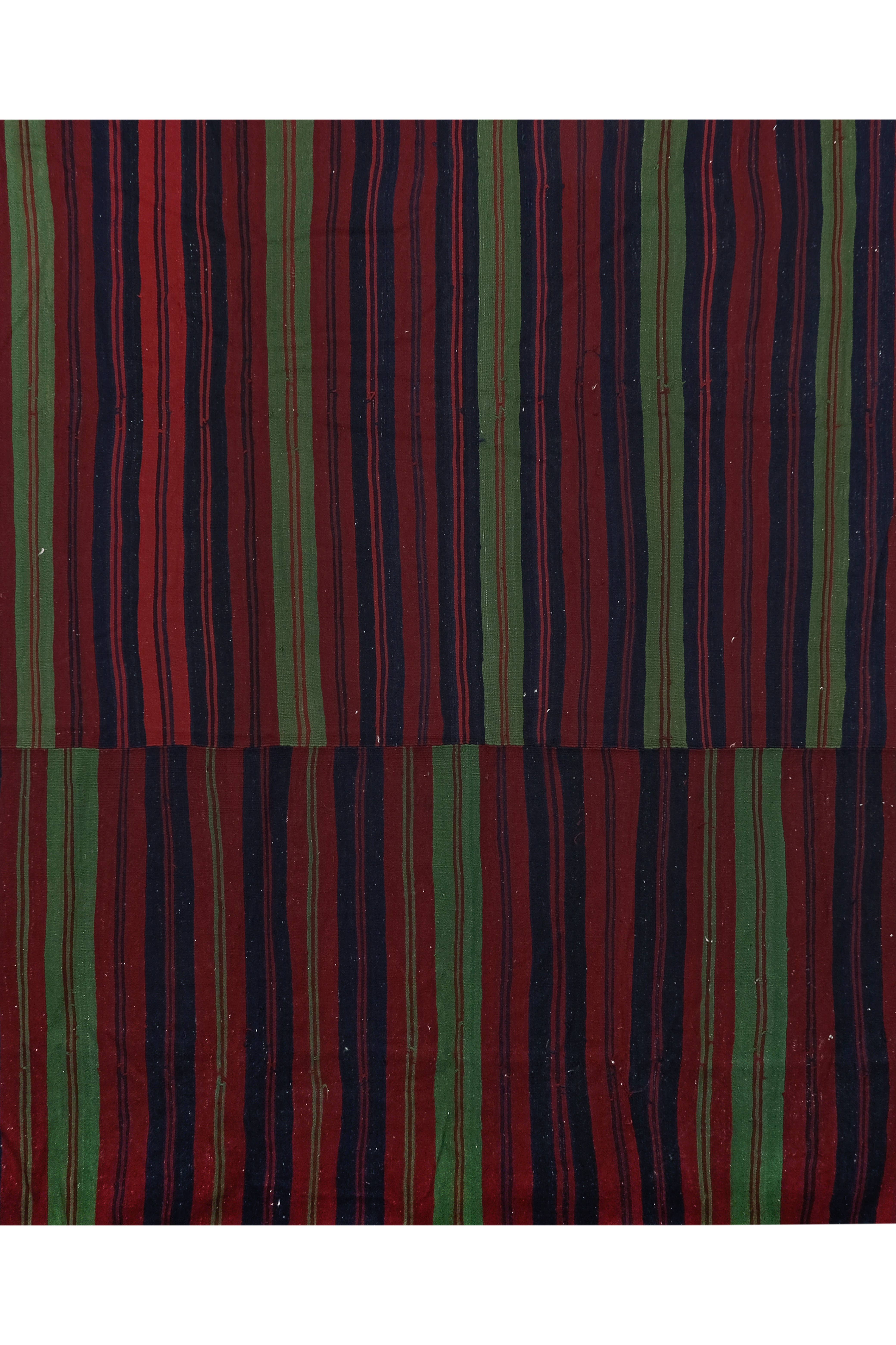 Vintage Turkish Kilim Rug 10'6'' x 10'6''