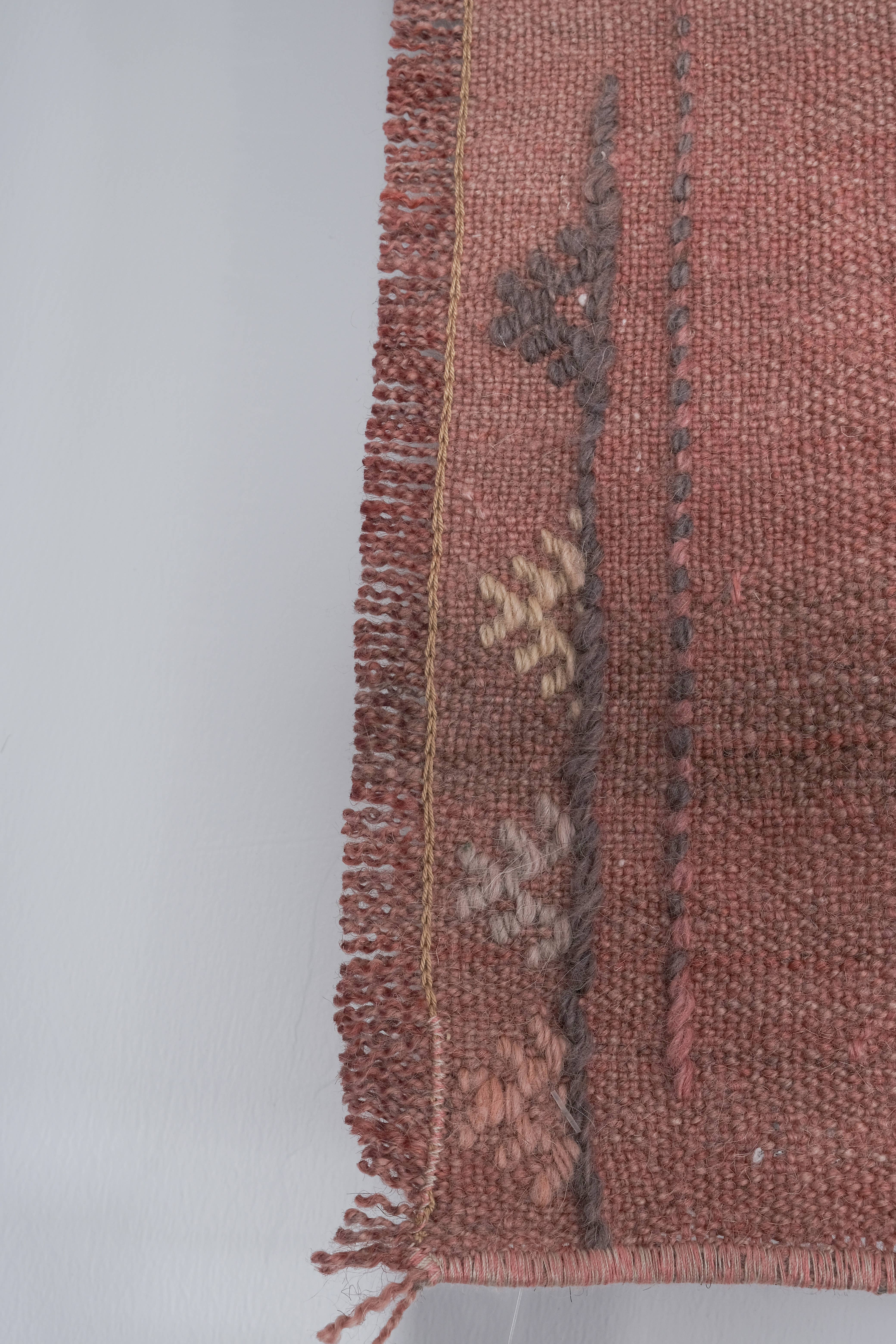Vintage Kilim Runner 2' x 15'1''