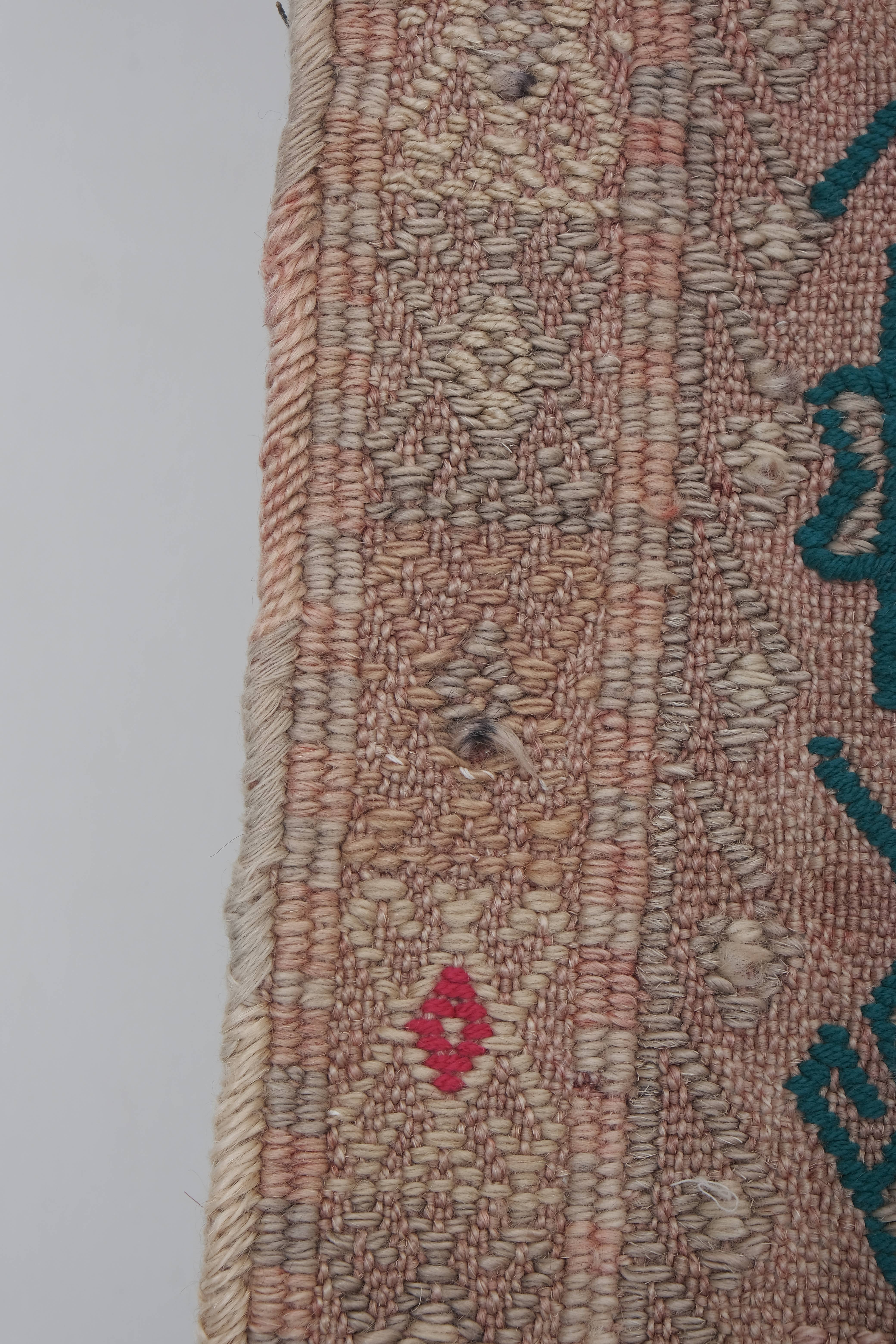Vintage Turkish Kilim Rug 4'10'' x 6'8''