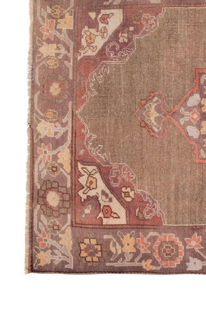 Vintage Turkish Karapinar Rug 5' x 8'6''