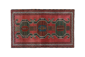 Vintage Turkish Rug 3'11'' x 6'6''