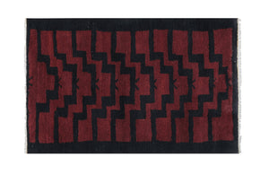 Vintage Turkish Tulu Rug 3'9'' x 6'2''