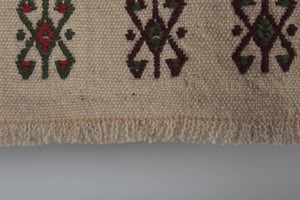 Vintage Turkish Kilim Rug 5'' x 9''