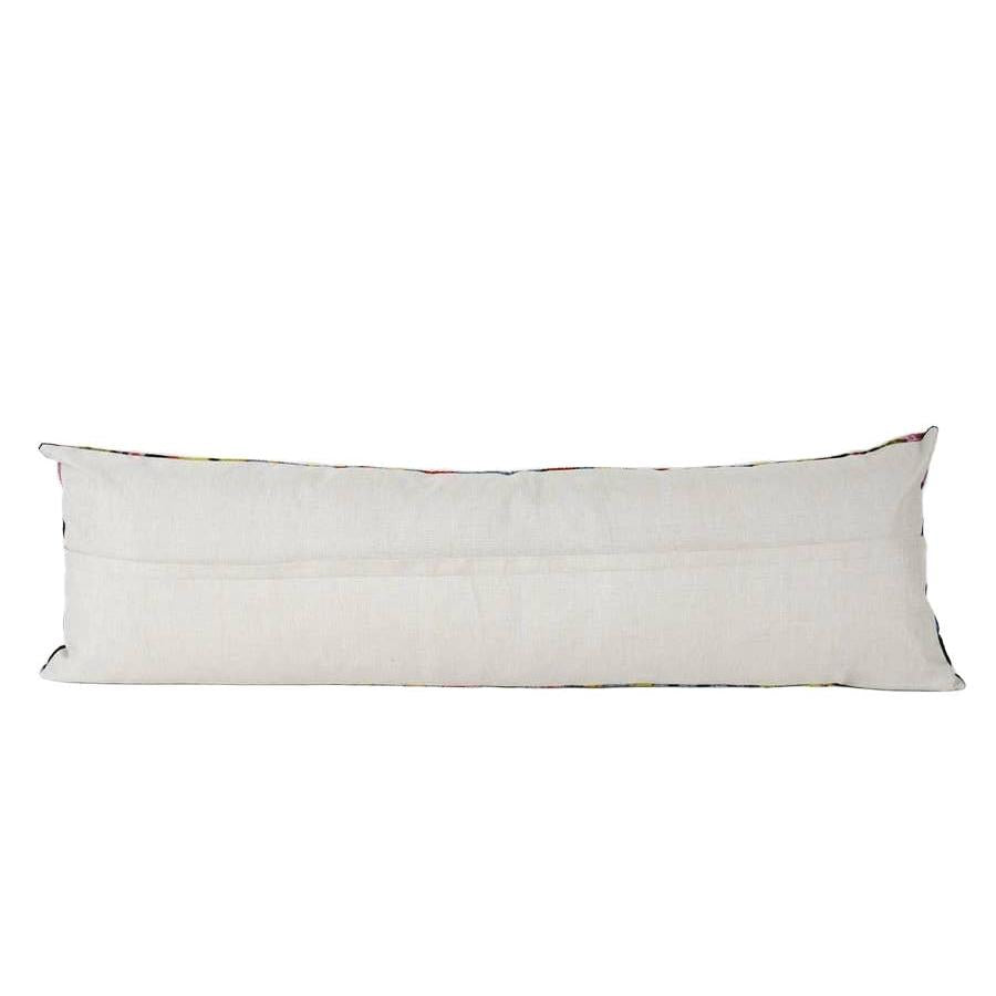 Silk Ikat Velvet Pillow Cover | 16'' x 47''