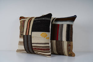 Kilim Pillow Cover Set of 2 | 20'' x 20''