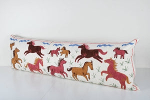 Suzani Bedding Pillow Cover | 18'' x 59''