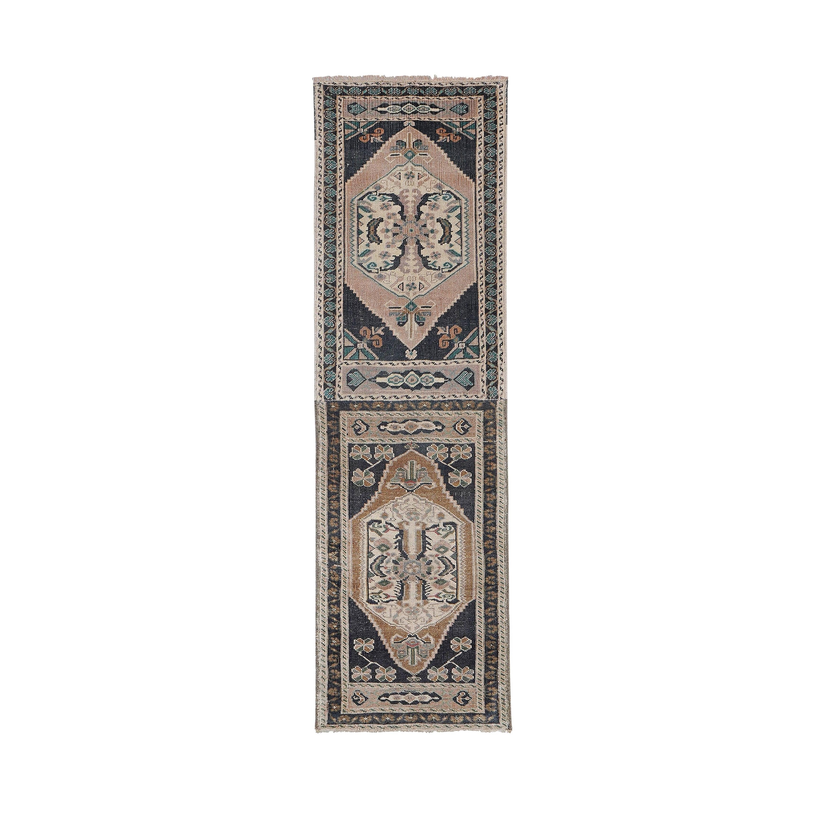 Vintage Turkish Runner Rug 1'9'' x 6'6''