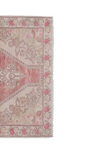 Vintage Kurdish Rug 4'7'' x 7'