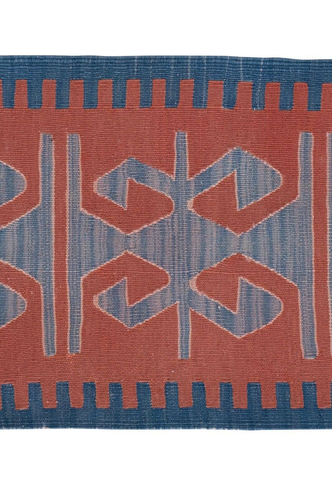 Vintage Turkish Kilim Rug 18'' x 41''