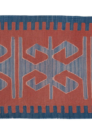 Vintage Turkish Kilim Rug 18'' x 41''