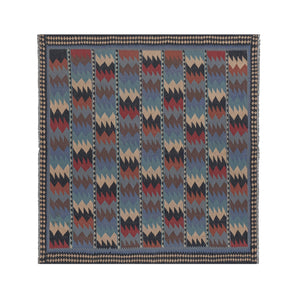 Vintage Turkish Kilim Rug 6'4'' x 6'4''