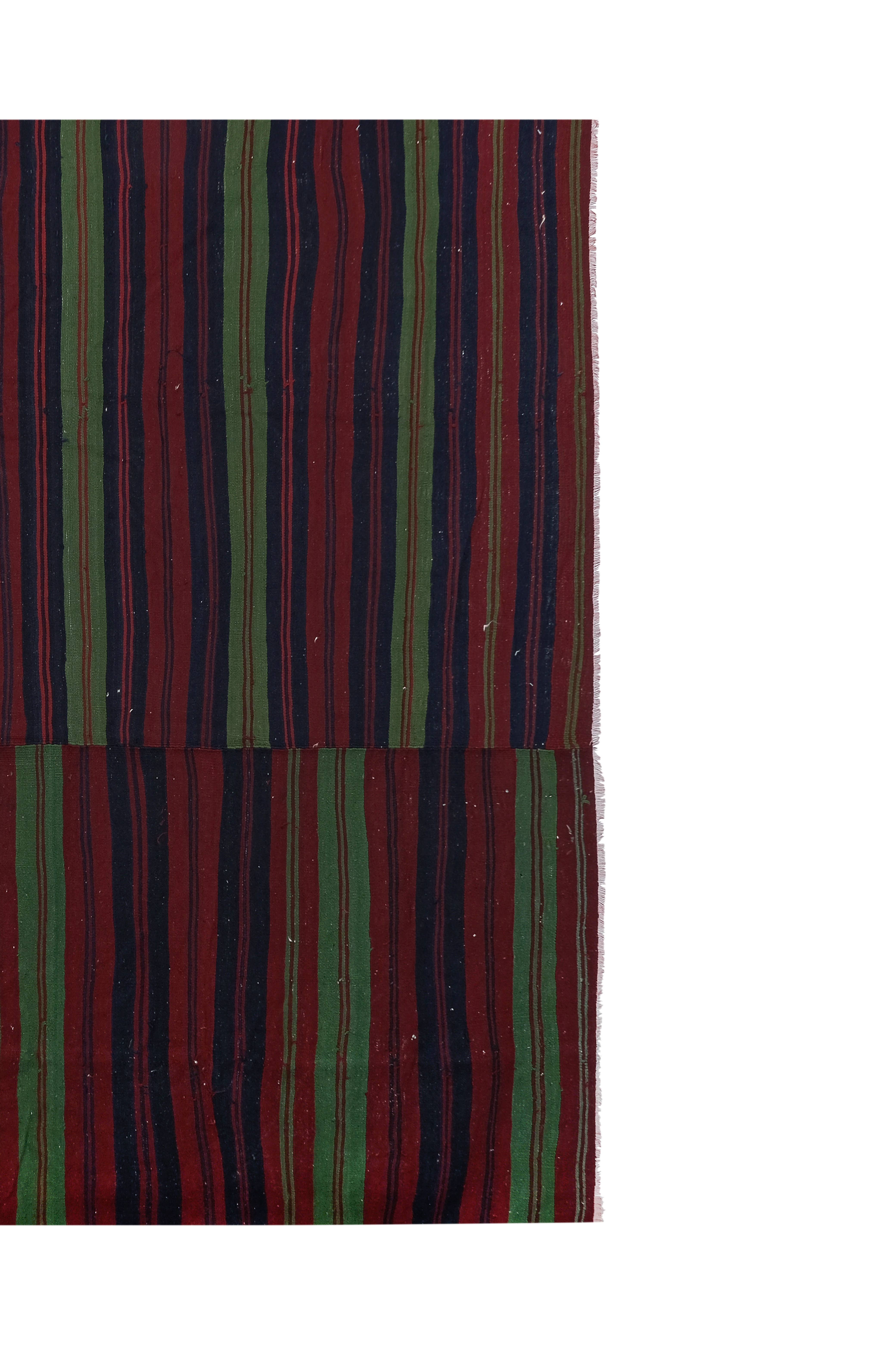 Vintage Turkish Kilim Rug 10'6'' x 10'6''