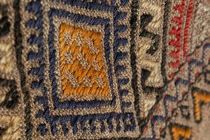 Vintage Turkish Kilim Runner 1'8'' x 13'9''