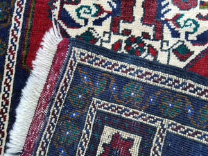 Vintage Yastik Rug 22'' x 49''