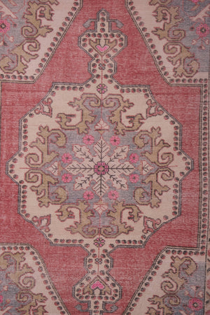 Vintage Oushak Rug 4'4'' x 7'1''