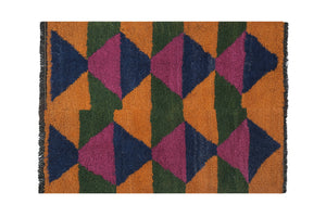 Vintage Turkish Shaggy Tulu Rug 42'' x 54''