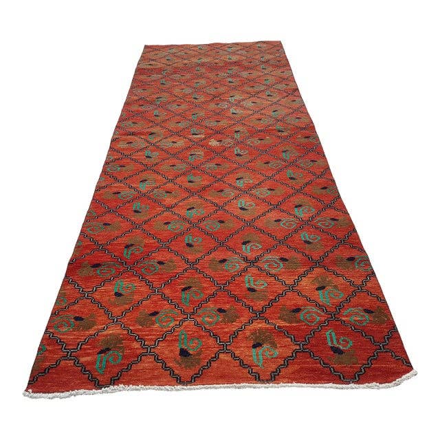 Vintage Oushak Rug 3'10'' x 10'