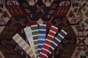 Vintage Soumac Kilim Rug 4' x 6'4''