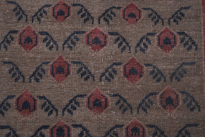 Vintage Turkish Runner Rug 2'8'' x 6'