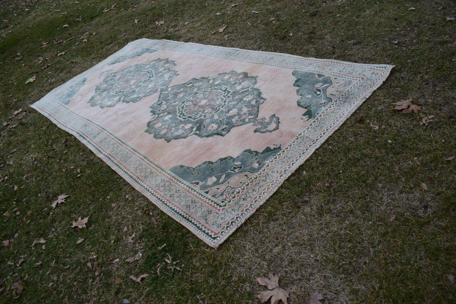 Vintage Oushak Runner 5'4'' x 10'11''