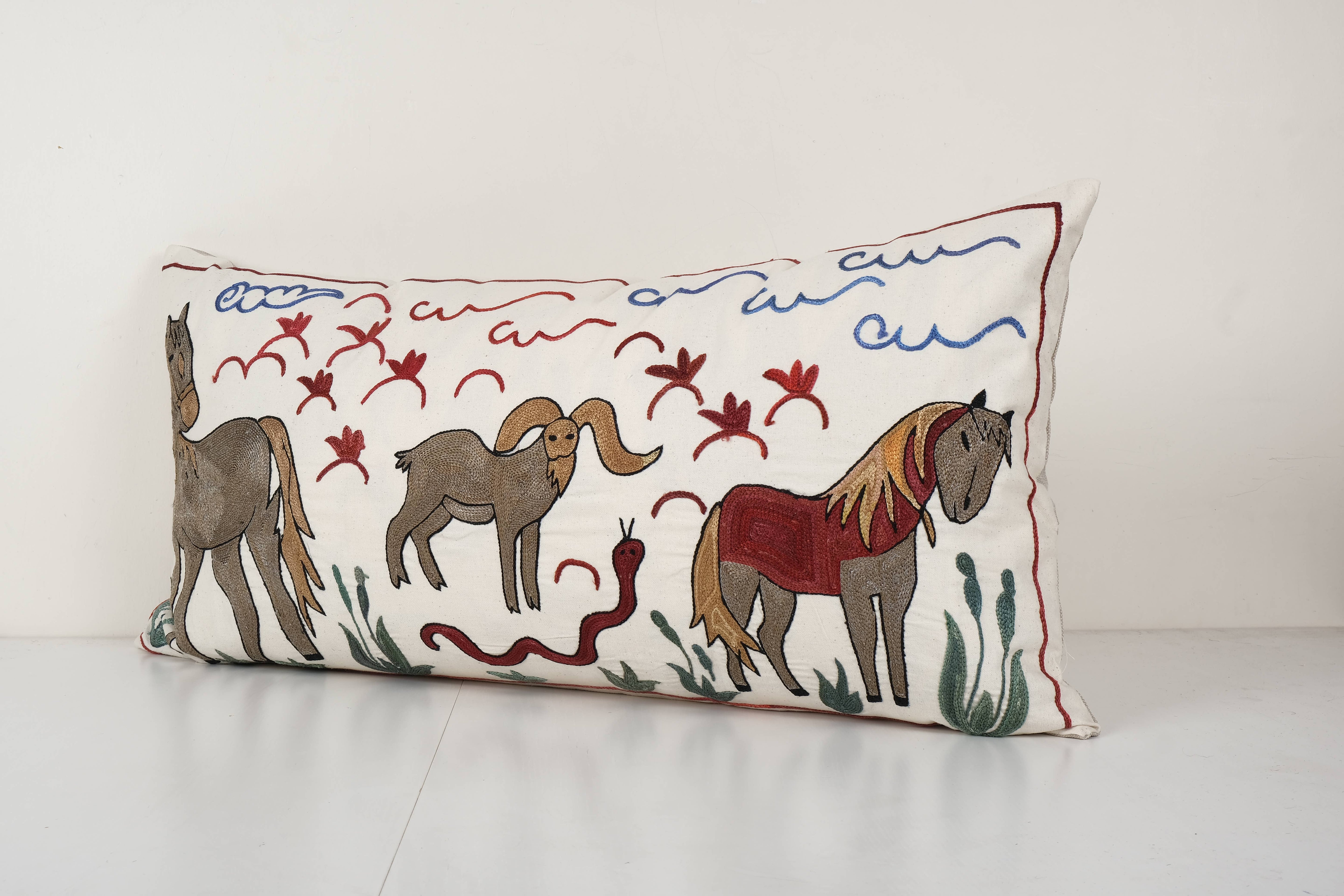 Suzani Bedding Pillow Cover | 18'' x 36''