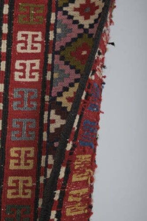 Vintage Turkish Soumac Rug 3'11'' x 6'3''