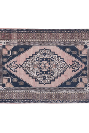 Vintage Turkish Konya Rug 4' x 6'9''