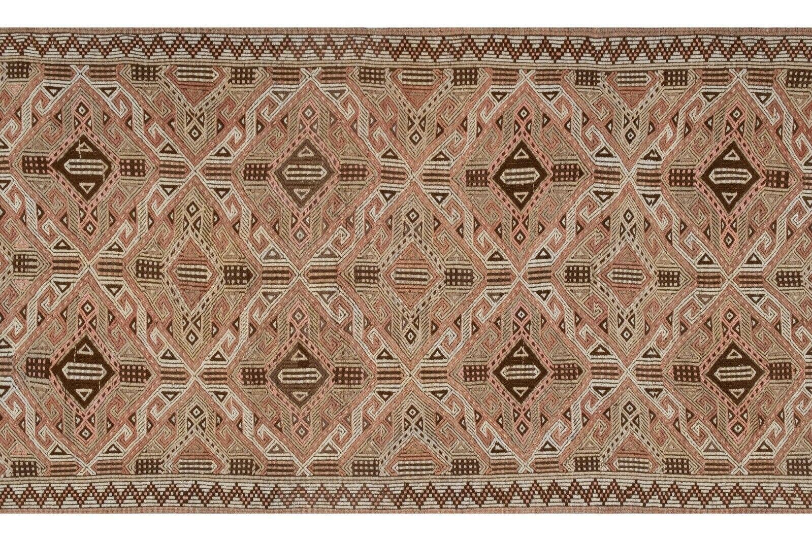 Vintage Turkish Jajim Runner 4'7'' x 10'6''