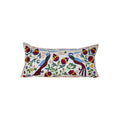 Peacock Suzani Bedding Pillow Cover | 16'' x 34''