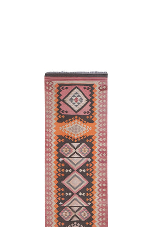 Vintage Kilim Runner 3'3'' x 15'