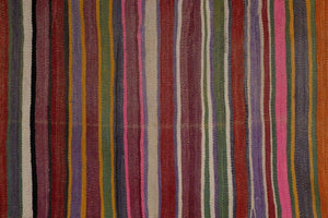 Vintage Turkish Kilim Runner 2'6'' x 11'5''