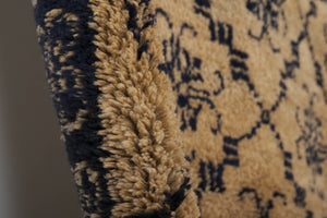 Vintage Turkish Tulu Rug 3'7'' x 6'3''