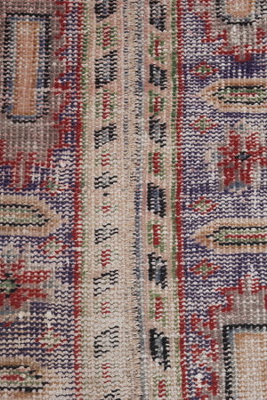 Vintage Kurdish Runner Rug 1'8'' x 9'5''