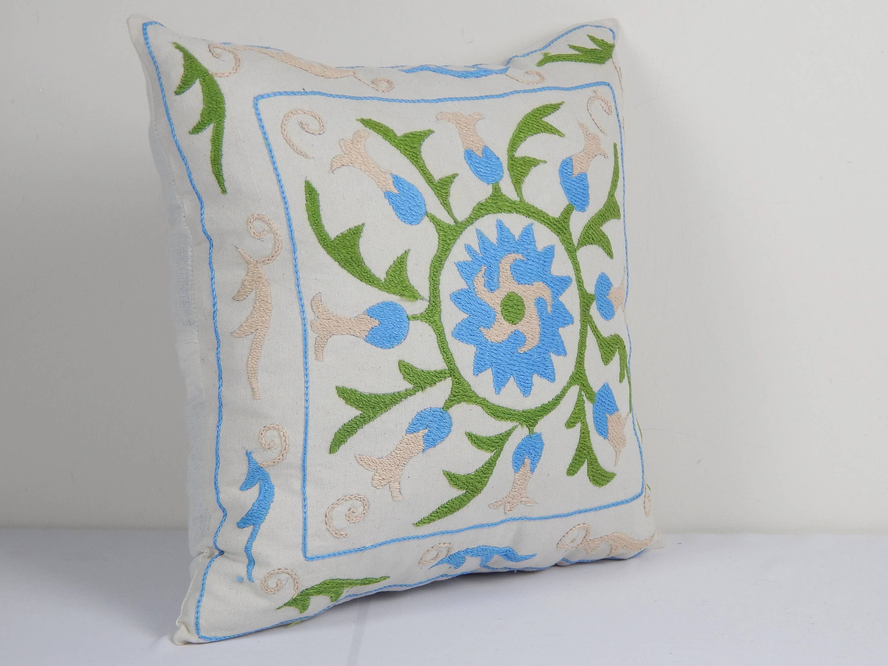 Suzani Pillow Cover | 16'' x 16''