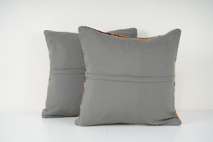 Kilim Patchwork Pillow Cover Set of 2 | 20'' x 20''