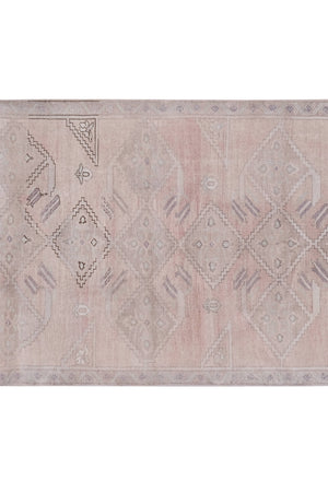 Vintage Turkish Karapinar Rug 5'1'' x 10'2''