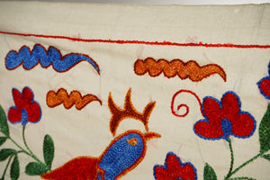 Bird Suzani Table Runner | 17'' x 37''