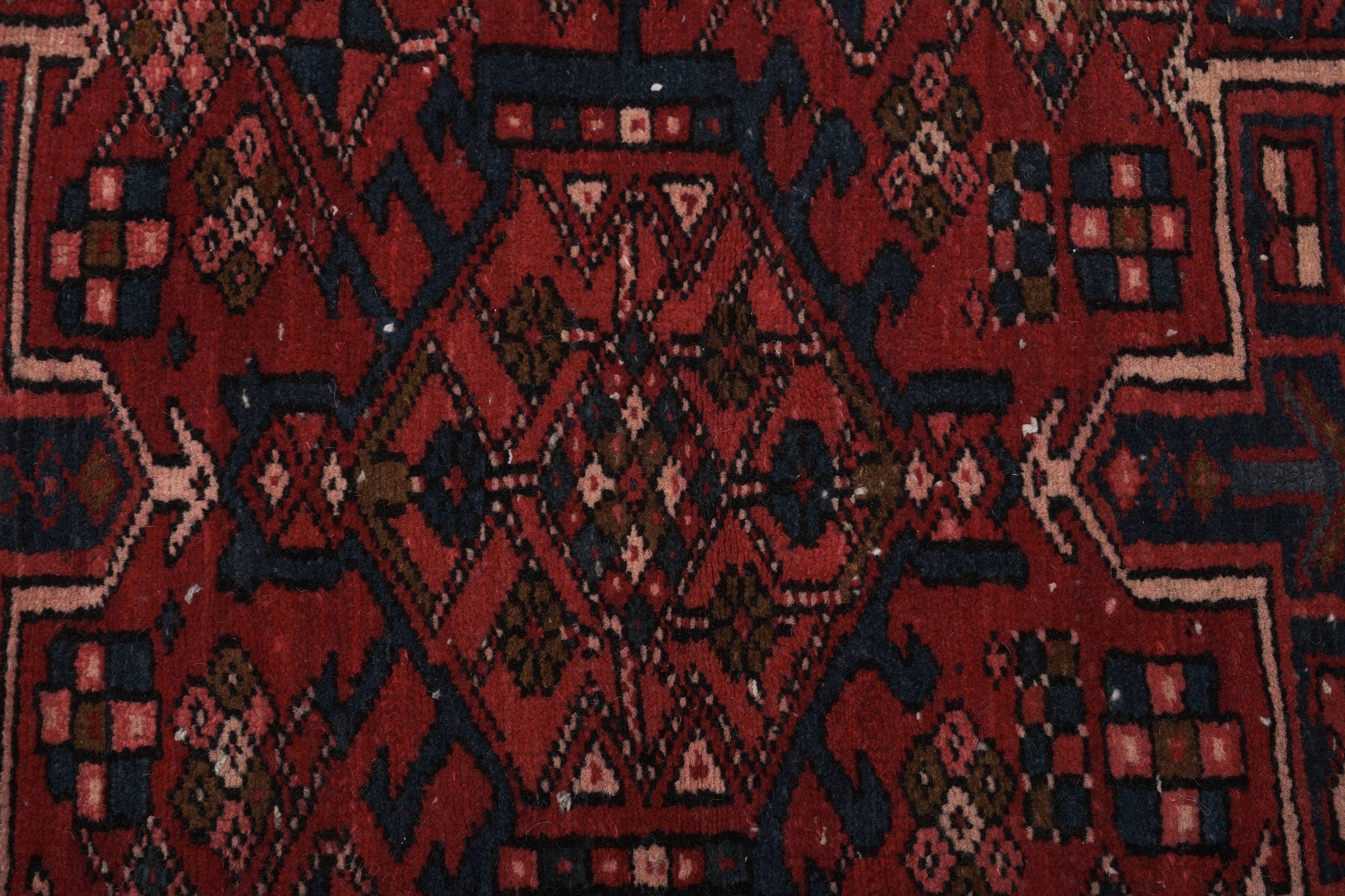 Vintage Turkish Anatolian Runner Rug 3'8'' x 10'8''