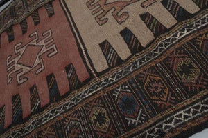 Vintage Turkish Rug 3'2'' x 5'6''