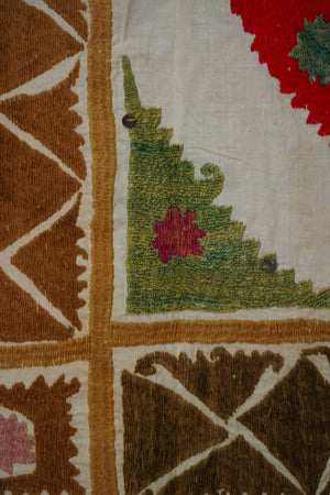 Suzani Wall Hanging & Tablecloth | 49'' x 52''