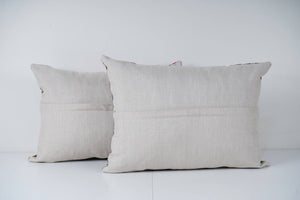 Uzbek Roller Printed Pillow Cover Set of 2 | 16'' x 22''