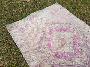 Vintage Herki Rug 2' x 13'3''