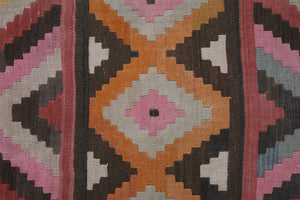 Vintage Turkish Kilim Runner 2'4'' x 21'6''