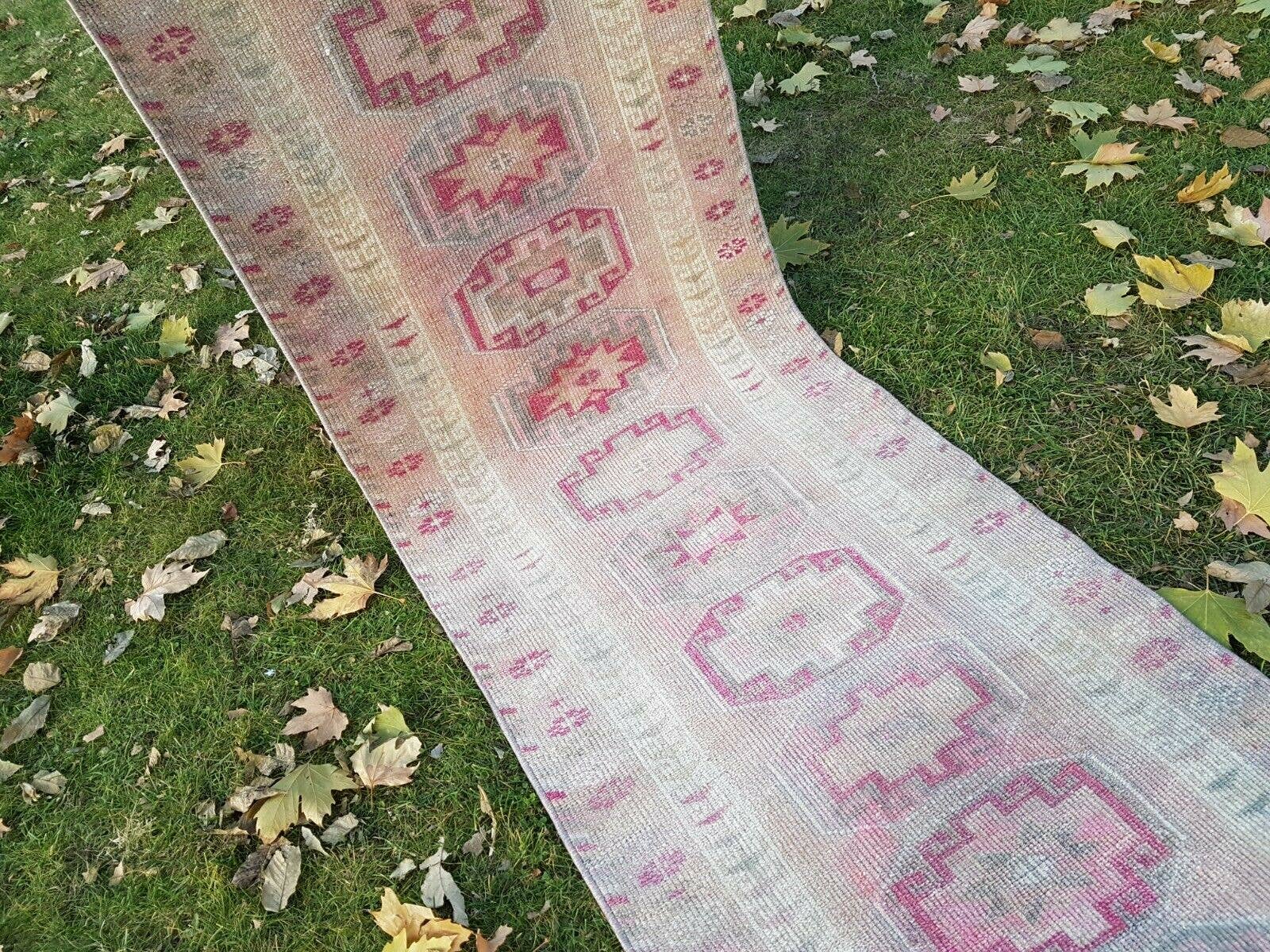Vintage Oushak Runner 2'8'' x 13'1''