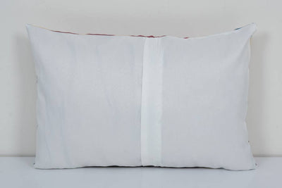 Silk Ikat Velvet Pillow Cover | 12'' x 18''