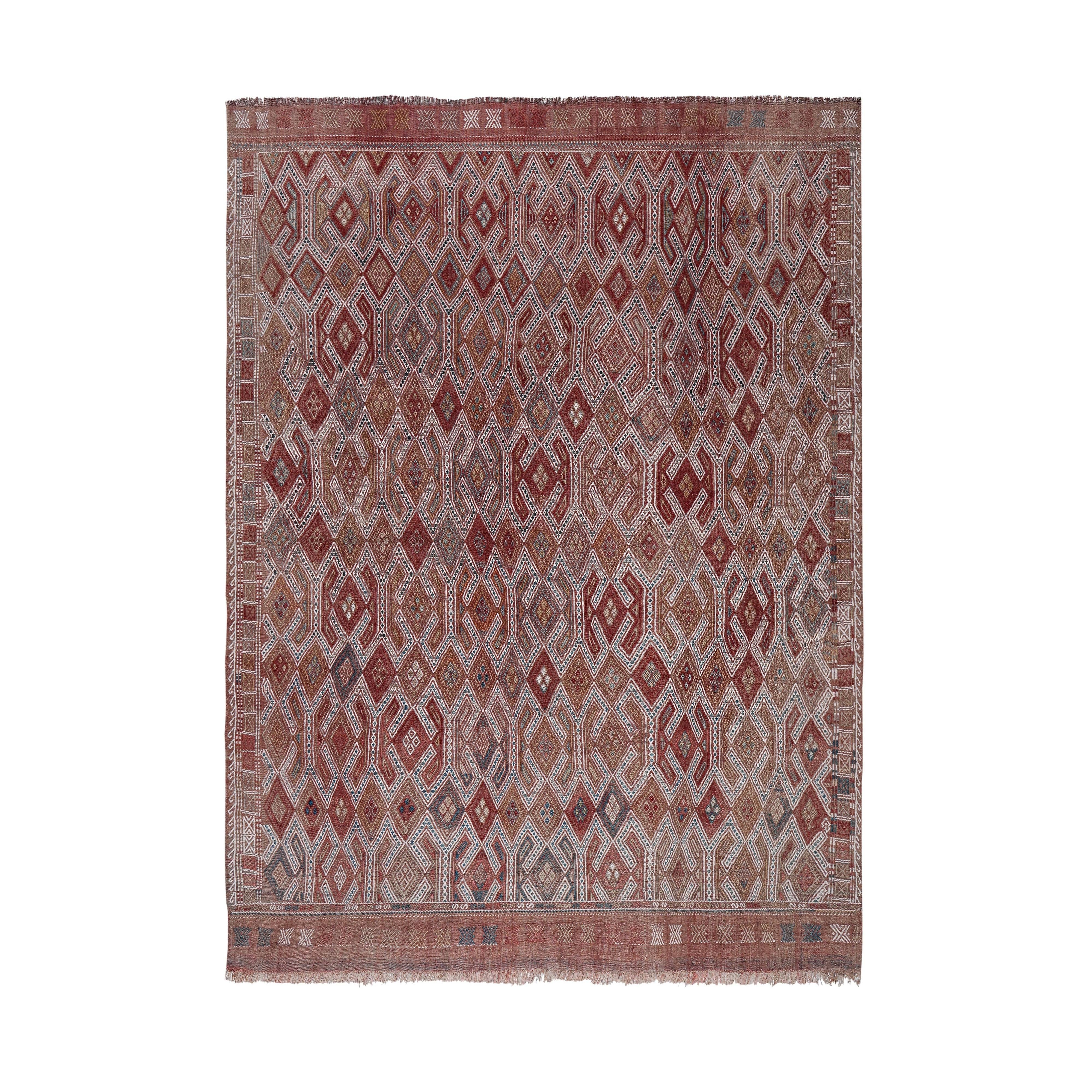Vintage Kilim Rug 5'9'' x 8'